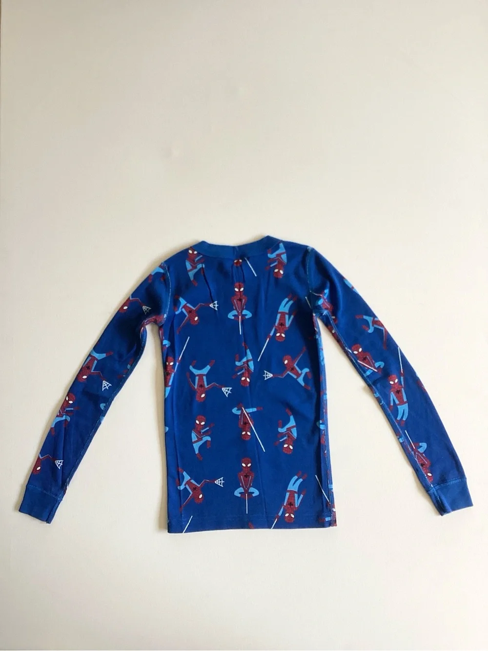 Hanna Andersson Blue Spider-Man Pajamas